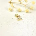 LETTRE Z STRASS ACIER INOXYDABLE GOLD PETIT PRIX