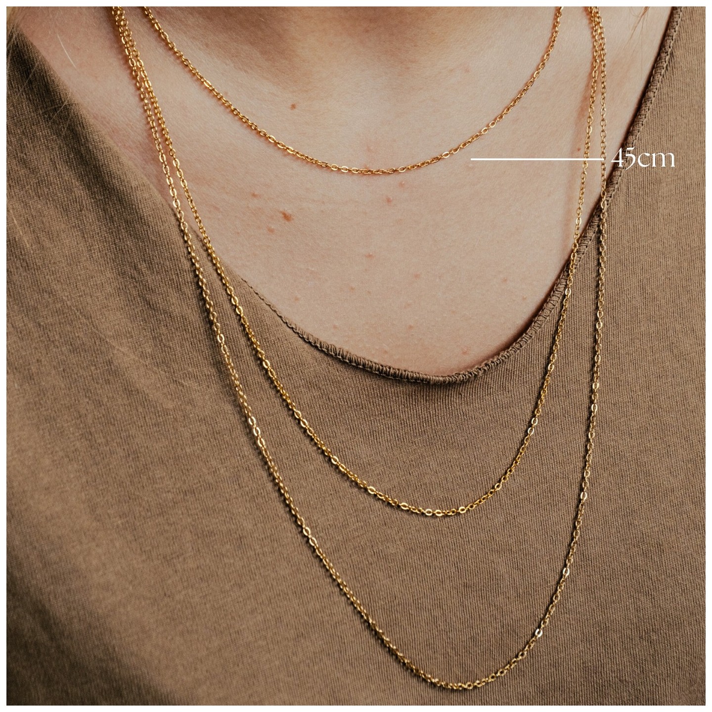 200 Pièces Chaînes à Pendentif Ajustables En Acier Doré - Pour Porte-clés, Étiquettes, Création De Bijoux DIY - 3