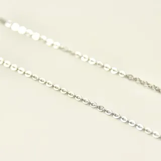 CHAINE MAILLE CLASSIQUE ACIER INOXYDABLE SILVER