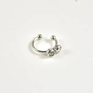 FAUX PIERCING ETOILE ACIER INOXYDABLE SILVER PETIT PRIX
