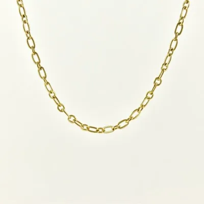 CORDON DE TELEPHONE GROSSE MAILLE MARRON PETIT PRIX