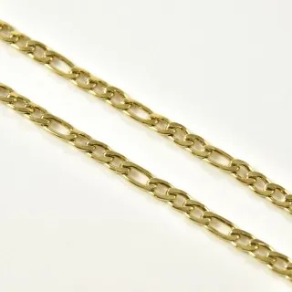 CHAINE MAILLE GOURMETTE ACIER INOXYDABLE GOLD PETIT PRIX