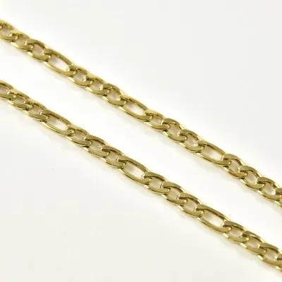 CHAINE MAILLE GOURMETTE ACIER INOXYDABLE GOLD PETIT PRIX