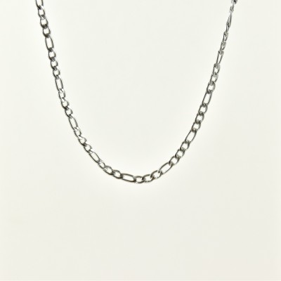 CHAINE MAILLE GOURMETTE ACIER INOXYDABLE SILVER PETIT PRIX