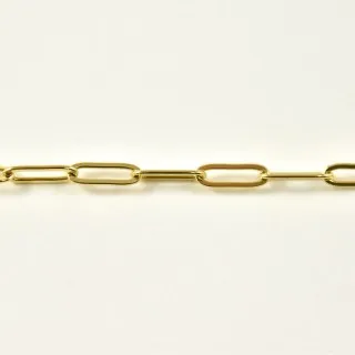 BRACELET MAILLE CHEVAL MOYENNE ACIER INOXYDABLE GOLD PETIT PRIX