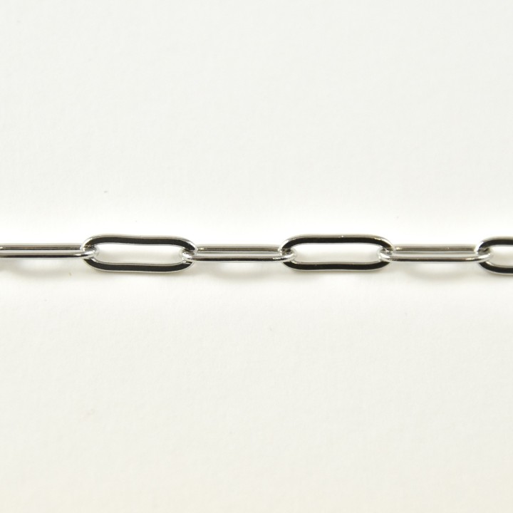 BRACELET MAILLE CHEVAL MOYENNE ACIER INOXYDABLE SILVER PETIT PRIX