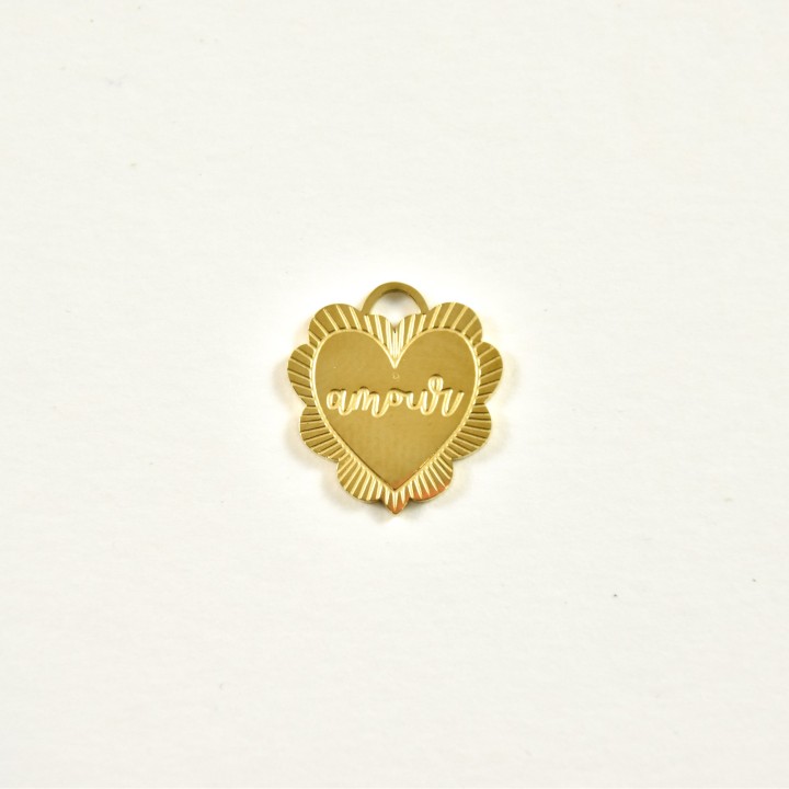 CHARM ACIER INOXYDABLE PETIT PRIX