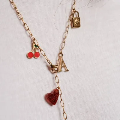 CORDON DE TELEPHONE GROSSE MAILLE MARRON PETIT PRIX
