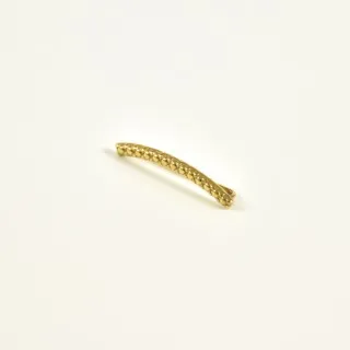 PUCE FINE TIGE PERLES ACIER INOXYDABLE GOLD PETIT PRIX