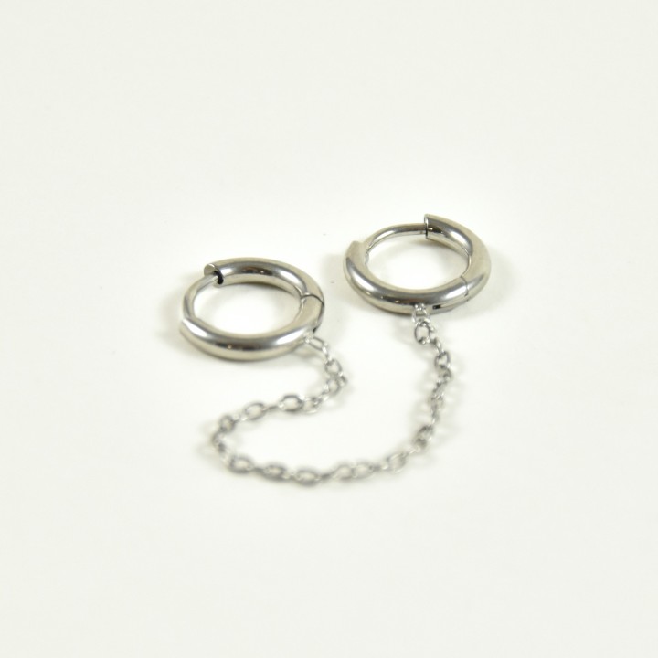 FAUX PIERCING ETOILE ACIER INOXYDABLE SILVER PETIT PRIX