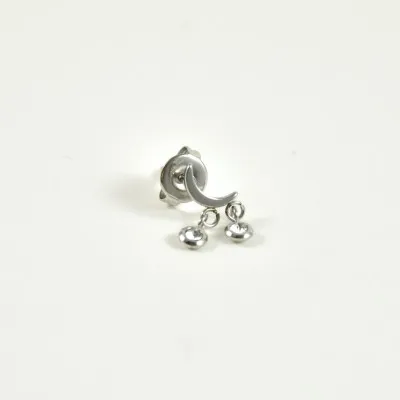 FAUX PIERCING ETOILE ACIER INOXYDABLE SILVER PETIT PRIX