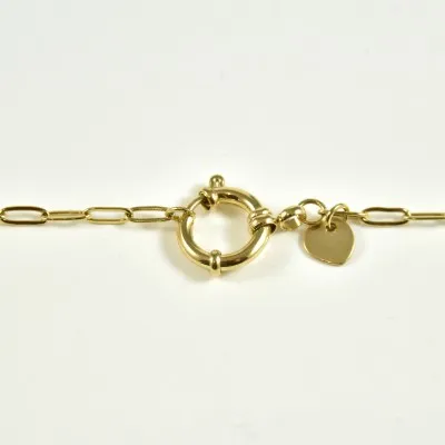 CORDON DE TELEPHONE GROSSE MAILLE MARRON PETIT PRIX