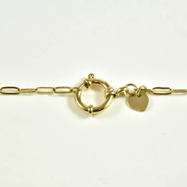 CORDON DE TELEPHONE GROSSE MAILLE MARRON PETIT PRIX