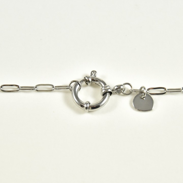 CORDON DE TELEPHONE GROSSE MAILLE MARRON PETIT PRIX