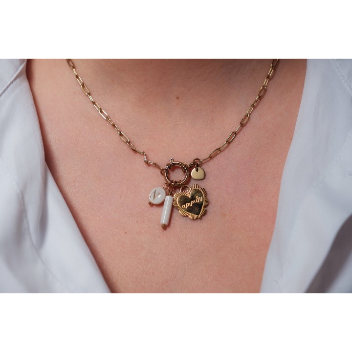 CORDON DE TELEPHONE GROSSE MAILLE MARRON PETIT PRIX