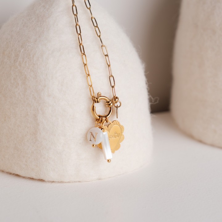 CHAINE PETITE MAILLE CHEVAL ACIER INOXYDABLE GOLD PETIT PRIX