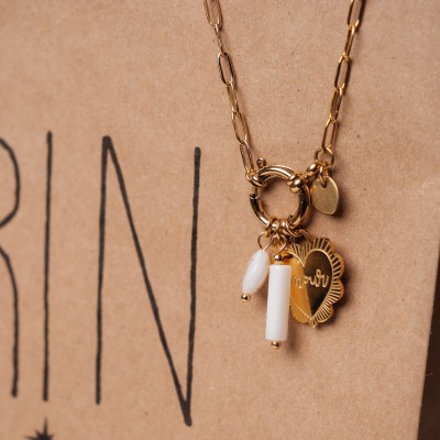 CORDON DE TELEPHONE GROSSE MAILLE MARRON PETIT PRIX
