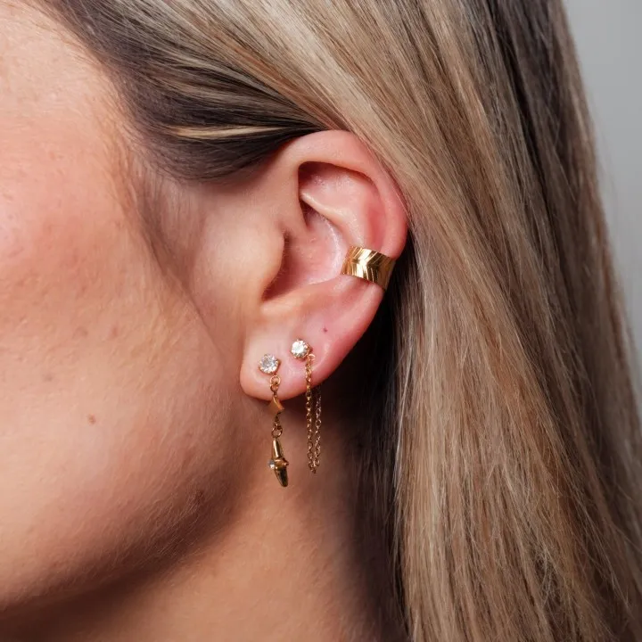 FAUX PIERCING ETOILE ACIER INOXYDABLE SILVER PETIT PRIX