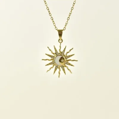 COLLIER MAILLE SERPENT ACIER INOXYDABLE GOLD PETIT PRIX