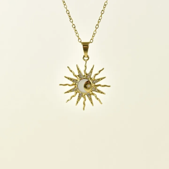 COLLIER MAILLE SERPENT ACIER INOXYDABLE GOLD PETIT PRIX