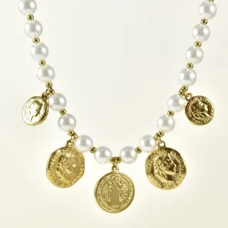 COLLIER MAILLE SERPENT ACIER INOXYDABLE GOLD PETIT PRIX