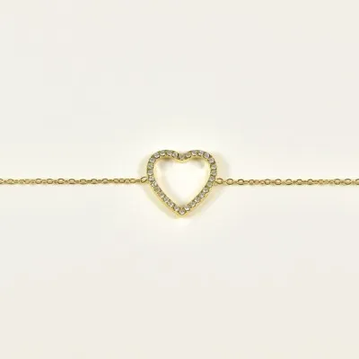 BRACELET PERLES GRIS METALLISE MEDAILLON ACIER INOX GOLD PETIT PRIX