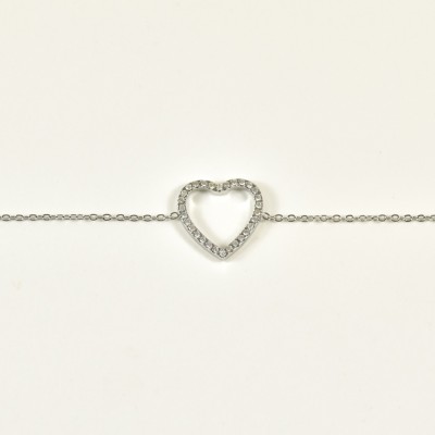 BRACELET PERLES GRIS METALLISE MEDAILLON ACIER INOX GOLD PETIT PRIX