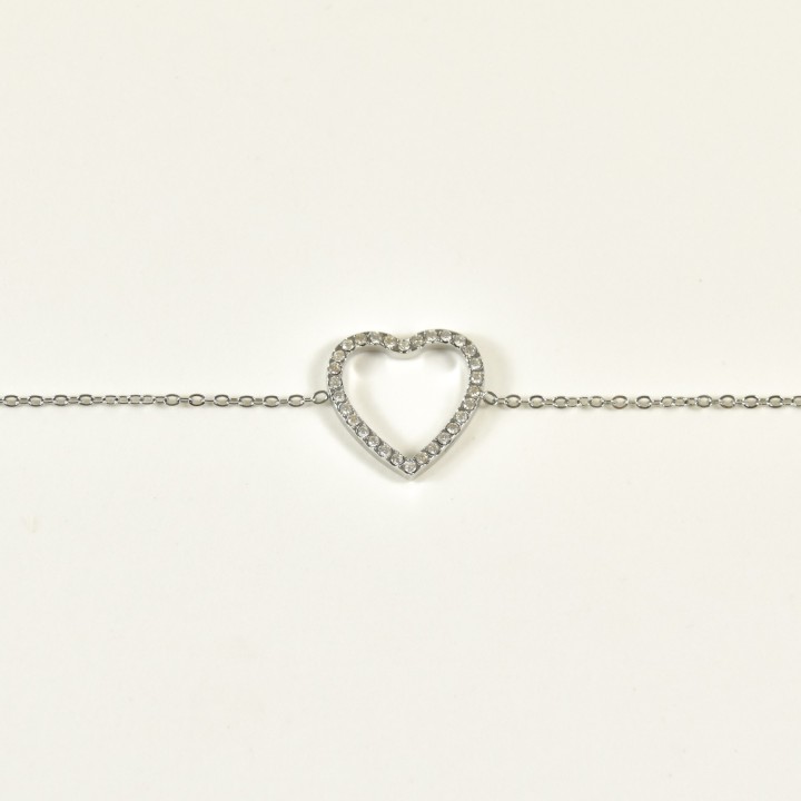BRACELET PERLES GRIS METALLISE MEDAILLON ACIER INOX GOLD PETIT PRIX