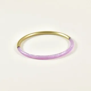 JONC RIGIDE COLORE GOLD ET VIOLET PETIT PRIX