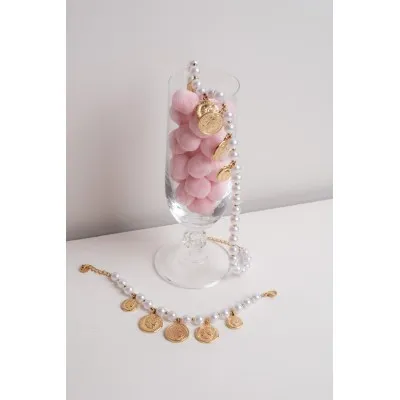 COLLIER MAILLE SERPENT ACIER INOXYDABLE GOLD PETIT PRIX