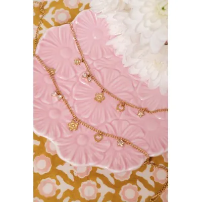 BRACELET CHARMS ACIER INOXYDABLE GOLD PETIT PRIX