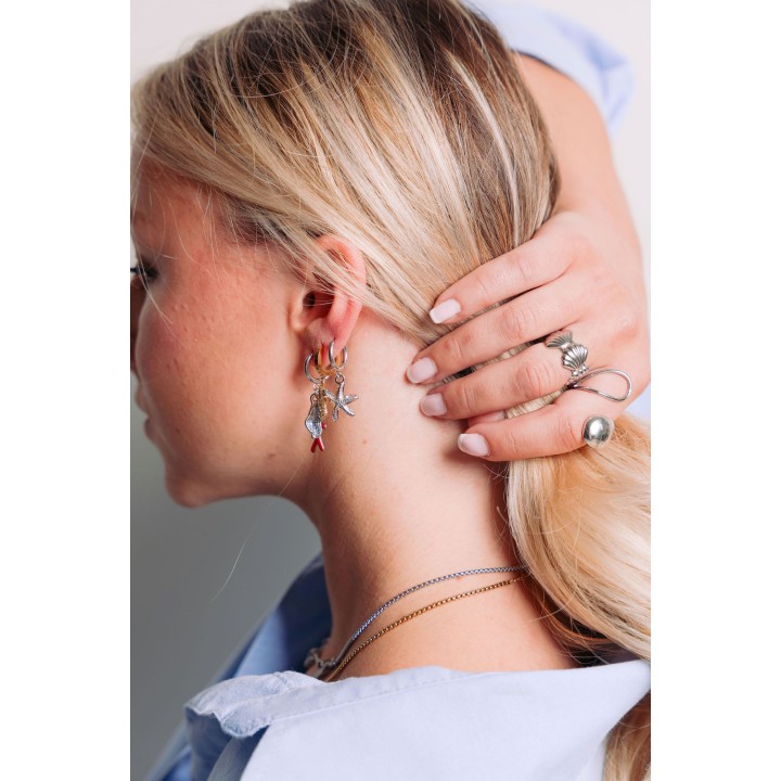 FAUX PIERCING ETOILE ACIER INOXYDABLE SILVER PETIT PRIX