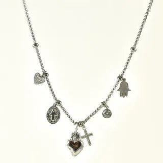 COLLIER MAILLE SERPENT ACIER INOXYDABLE GOLD PETIT PRIX