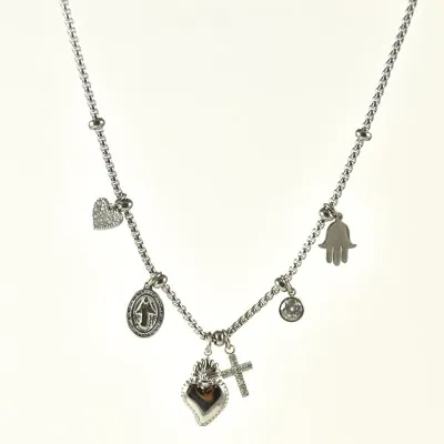 COLLIER MAILLE SERPENT ACIER INOXYDABLE GOLD PETIT PRIX