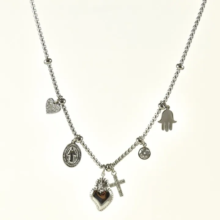 COLLIER MAILLE SERPENT ACIER INOXYDABLE GOLD PETIT PRIX