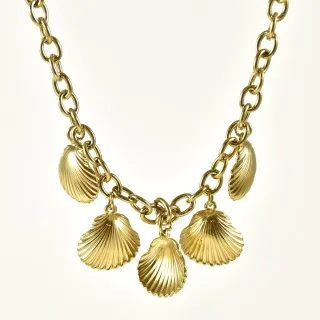 COLLIER MAILLE SERPENT ACIER INOXYDABLE GOLD PETIT PRIX