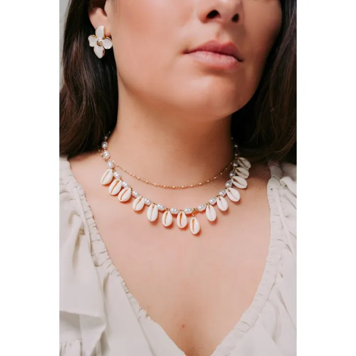 COLLIER MAILLE SERPENT ACIER INOXYDABLE GOLD PETIT PRIX