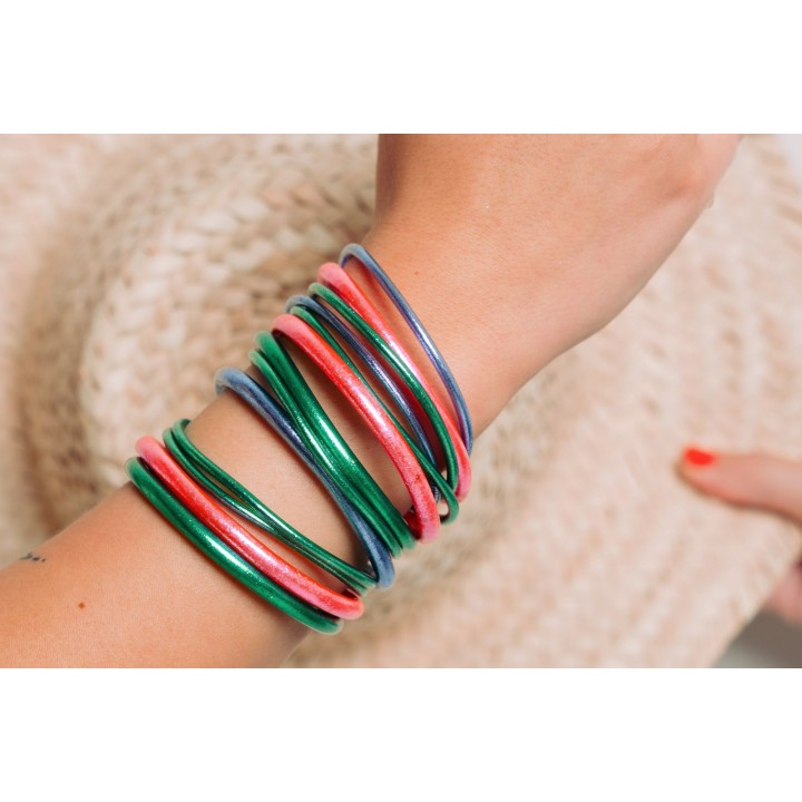 JONC BOUDDHISTE TIBETAINS KUMLAI ROSE GOLD PAS CHER