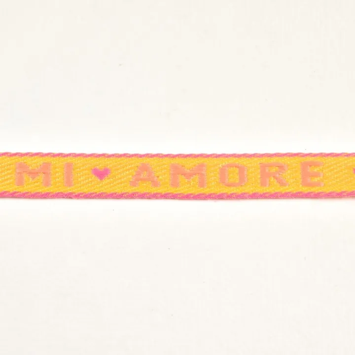 BRACELET TISSU MI AMORE PAS CHER