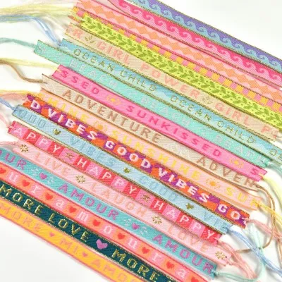 BRACELET TISSU MI AMORE PAS CHER