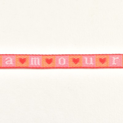 BRACELET TISSU AMOUR PAS CHER