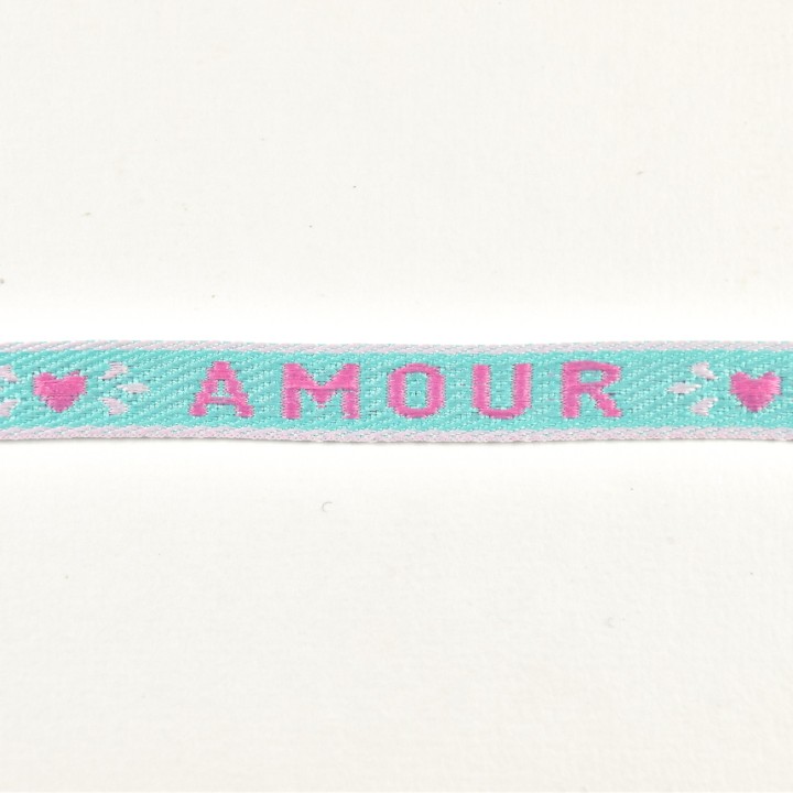 BRACELET TISSU AMOUR PAS CHER