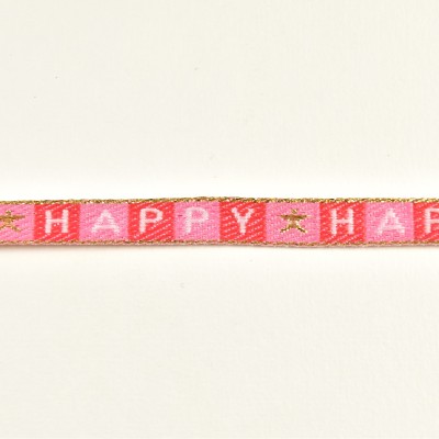 BRACELET TISSU HAPPY PAS CHER