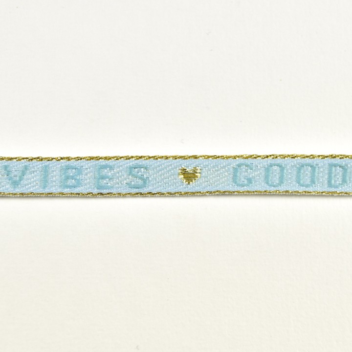 BRACELET TISSU GOOD VIBES PAS CHER
