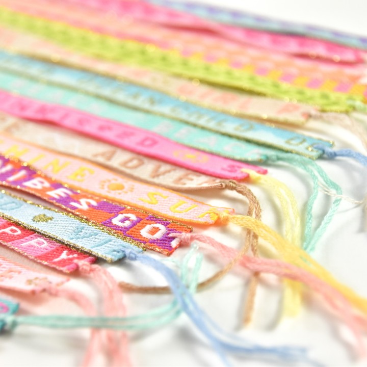 BRACELET TISSU SUNKISSED PAS CHER