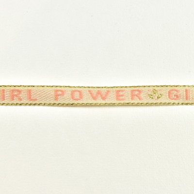 BRACELET TISSU GIRL POWER PAS CHER