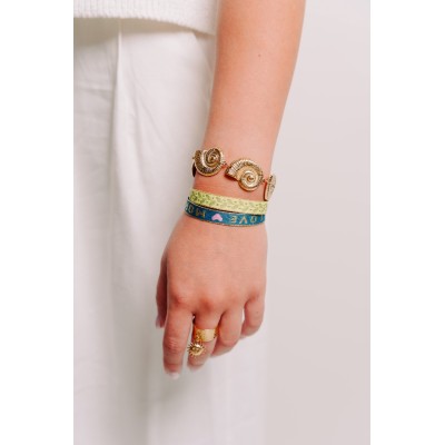 BRACELET TISSU RAMEAU PAS CHER