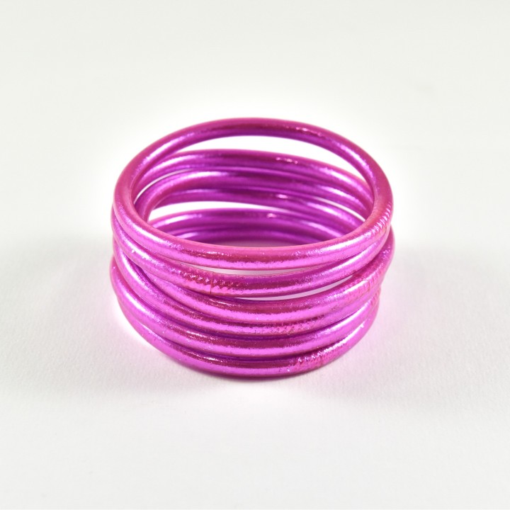 JONC BOUDDHISTE TIBETAINS KUMLAI ROSE GOLD PAS CHER
