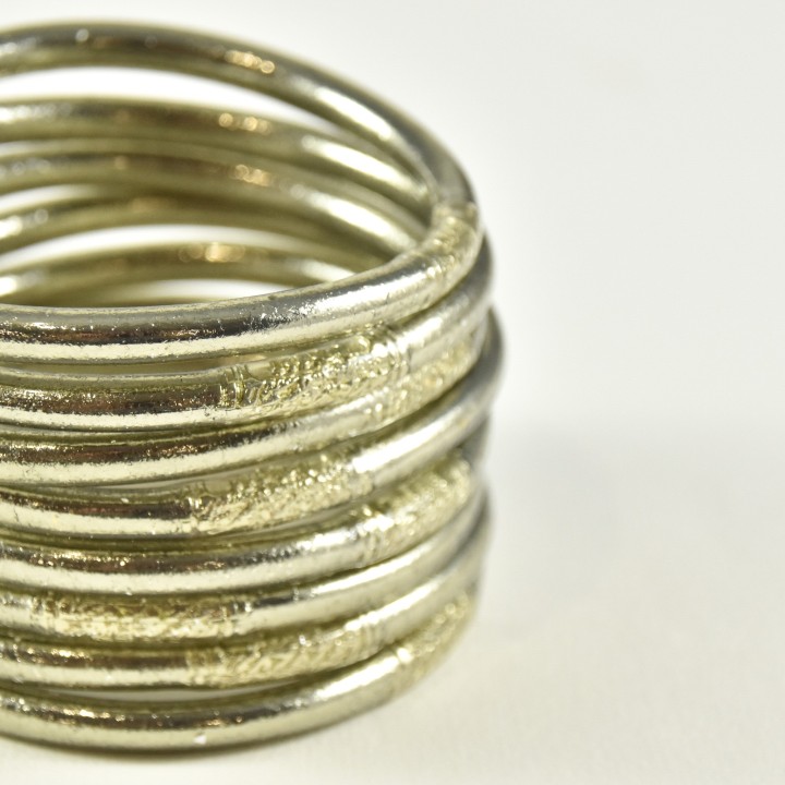 JONC BOUDDHISTE TIBETAINS KUMLAI ROSE GOLD PAS CHER