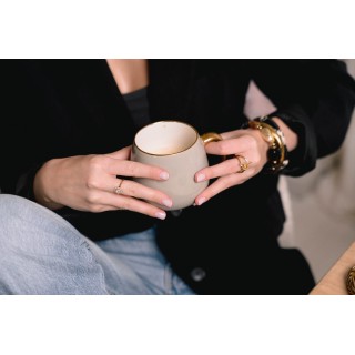 BAGUE GOUTTE STRASS ACIER INOXYDABLE GOLD PETIT PRIX